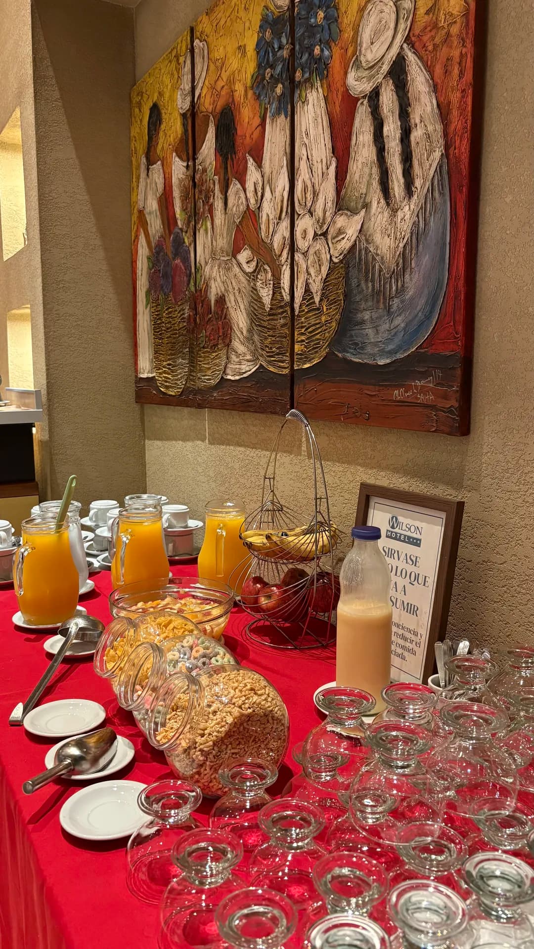 Desayuno buffet
